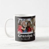 Mug Papi a établi un script simple noir 3 photo (Gauche)