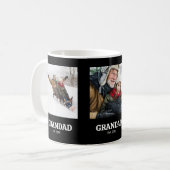 Mug Papi a établi une photo moderne 3 (Devant gauche)