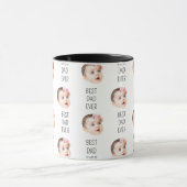 Mug Papi à visage de bébé Enfants Anniversaire Grand-P (Centre)