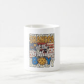Mug Papi du gâteau d'anniversaire garçon lait cookie c (Centre)
