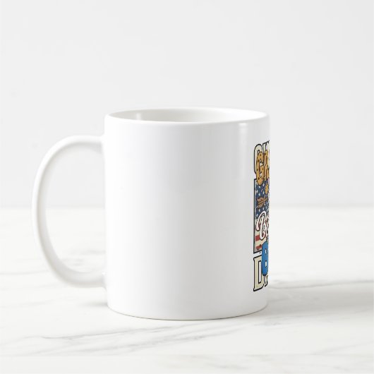 Mug Papi du gâteau d'anniversaire garçon lait cookie c (Gauche)