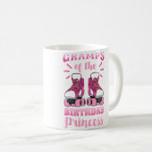 Mug Papi du Roller Princesse Anniversaire Patins à rou (Devant droit)