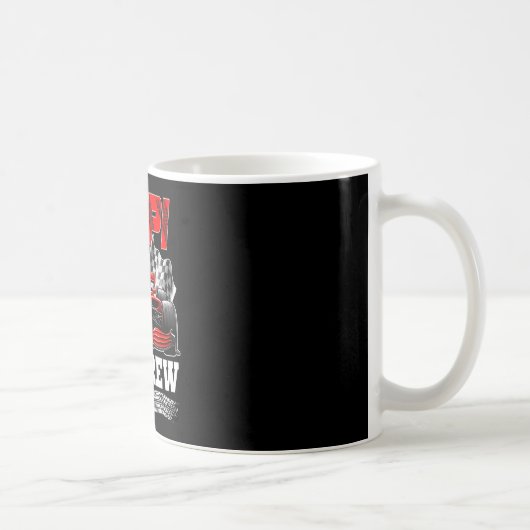 Mug Papi équipe de course de famille voiture de course (Droite)