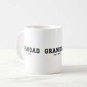Mug Papi Est Papi Nouveau Cadeau (Devant gauche)