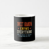 Mug Papi gâteau sait tout fête des pères rétro (Centre)