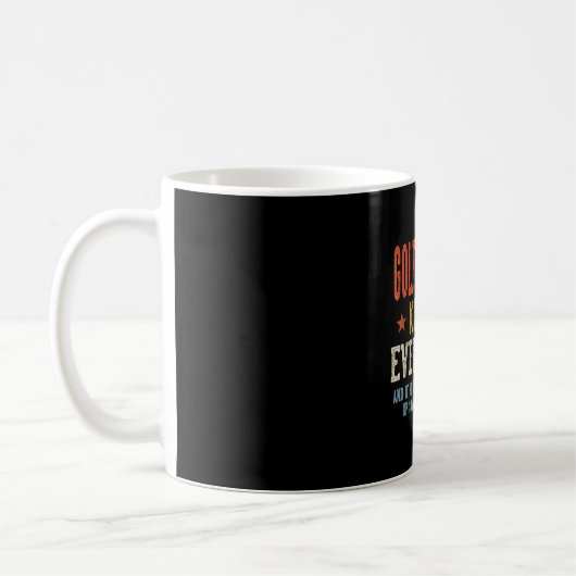 Mug Papi golf sait tout fête des pères rétro (Gauche)