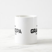 Mug Papi moderne établi Établ. Année de nom (Centre)