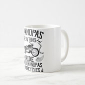 Mug papi moto drôle lama cadeaux drôle yoga cl (Devant droit)