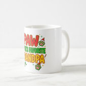 Mug Papi préféré de Paw Santa (Devant droit)