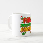 Mug Papi préféré de Paw Santa (Devant gauche)