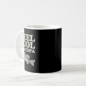 Mug Papi super cool pêche fête des pères (Devant gauche)