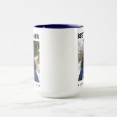 Mug Papi Tasse, Papi Cadeau, Meilleur Papi Jamais Tass (Centre)