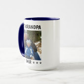 Mug Papi Tasse, Papi Cadeau, Meilleur Papi Jamais Tass (Devant gauche)
