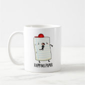 Mug Papier à carreaux amusant à emballer le papier à c (Gauche)