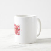 Mug Papier à envelopper rouge (Devant droit)
