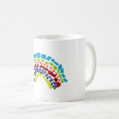 Mug Papier arc en ciel (Devant droit)