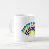 Mug Papier arc en ciel (Devant gauche)