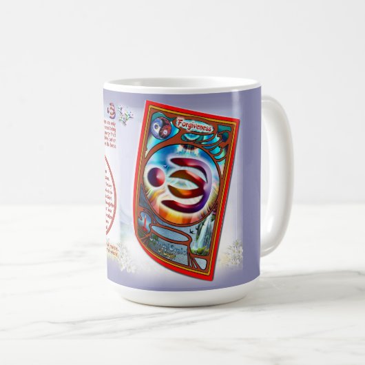 Mug Papier de carte symbole de pardon (Devant droit)