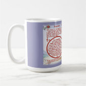 Mug Papier de carte symbole de pardon (Gauche)