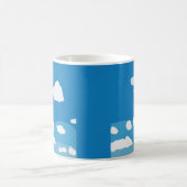 Mug Papier de soie Blue Sky Cloud (Centre)