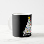 Mug Papier de toilette de Noël Arbre cadeau amusant (Devant gauche)