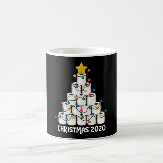 Mug Papier de toilette de Noël Arbre cadeau amusant (Centre)