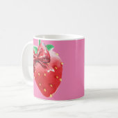 Mug Papier d'emballage de fraises (Devant gauche)