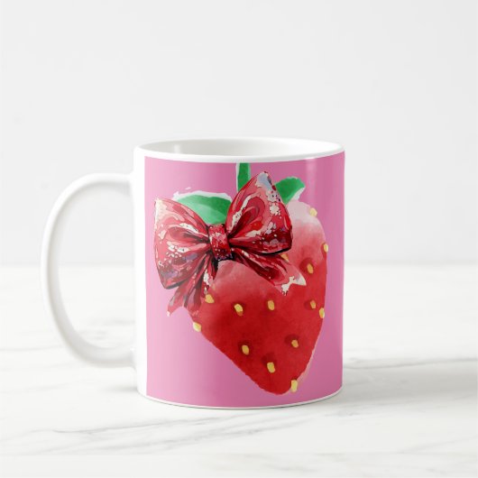 Mug Papier d'emballage de fraises (Gauche)