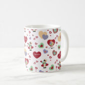 Mug Papier d'emballage de la Saint-Valentin (Devant droit)