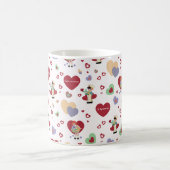 Mug Papier d'emballage de la Saint-Valentin (Centre)