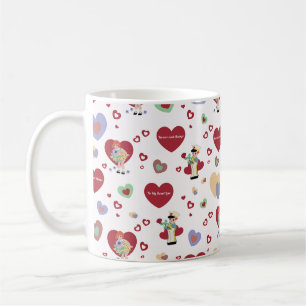 Mug Papier d'emballage de la Saint-Valentin