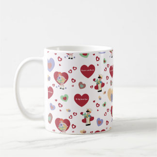 Mug Papier d'emballage de la Saint-Valentin