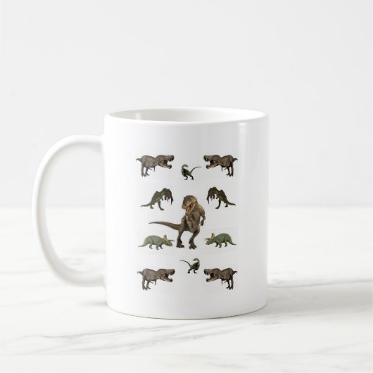 Mug Papier Dinosaure (Gauche)
