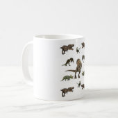 Mug Papier Dinosaure (Devant gauche)