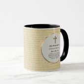 Mug Papier du 2e anniversaire de l'ordination - TOUTE  (Devant droit)