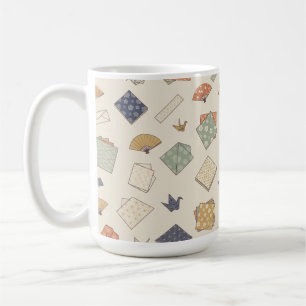 Mug Papier japonais Washi Origami Emballage Vintage