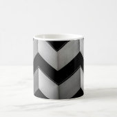MUG PAPIER NOIR ET BLANC CHEVRON (Centre)