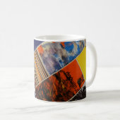 MUG PAPIER NUMÉRIQUE MULTICOLORÉ (Devant droit)