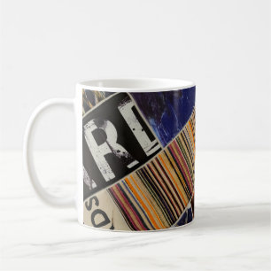MUG PAPIER NUMÉRIQUE MULTICOLORÉ