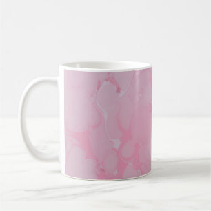 Mug Papier peint abstrait rose