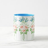 Mug Papier peint baroque bouquet de fleurs (Centre)