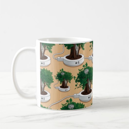 Mug Papier peint créatif (Gauche)