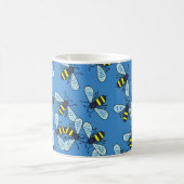 Mug Papier peint d'abeille (Centre)