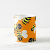 Mug Papier peint d'abeille (Centre)