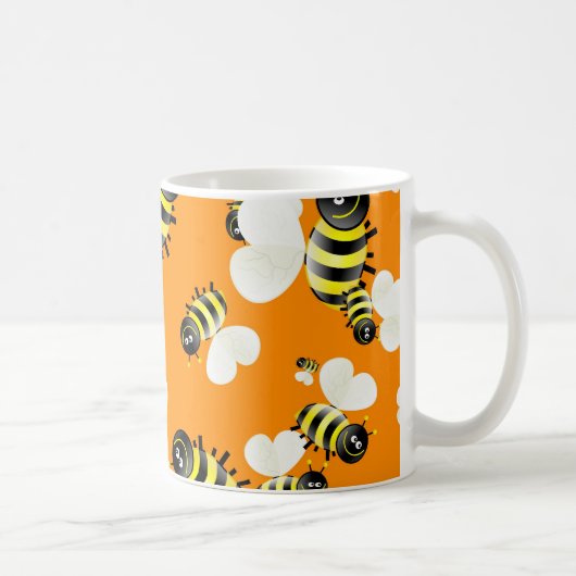 Mug Papier peint d'abeille (Droite)