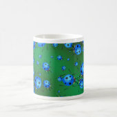 Mug Papier peint de coccinelle (Centre)