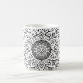 Mug Papier peint de la Rosette mandala (Centre)