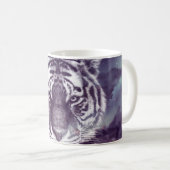 Mug Papier peint Galaxy Tiger Face (Devant droit)