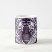 Mug Papier peint Galaxy Tiger Face (Centre)