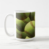 Mug Papier peint jaune du base-ball (Gauche)